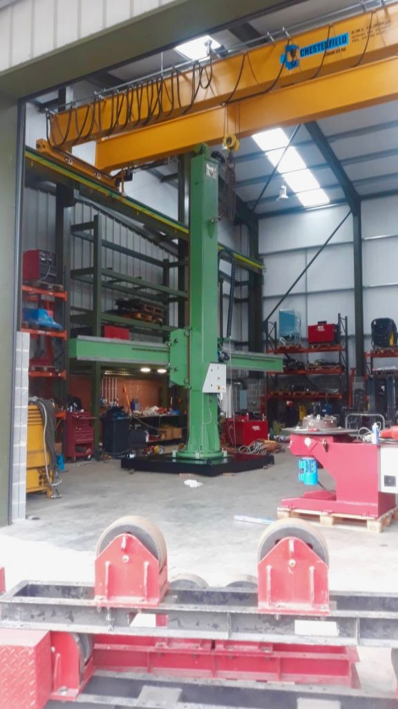 X Column And Boom Sub Arc Welding Manipulator Hire Plant