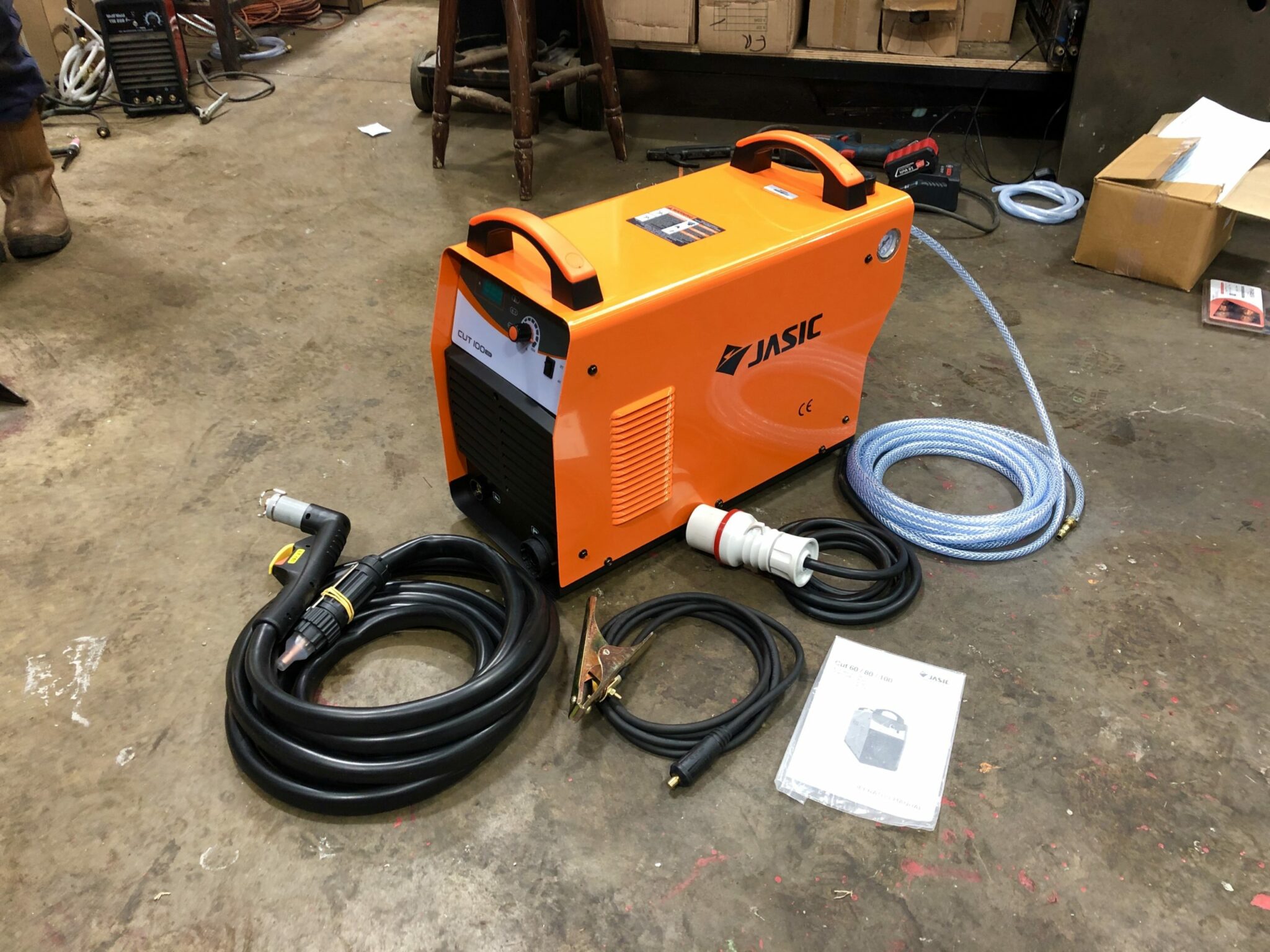 100amp Jasic Cut 100 Plasma Cutter 415v For Hire - Welding Equipment