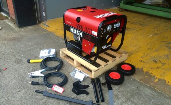 200amp Mosa Magic Weld 200 YDE electric start diesel welder generator for hire