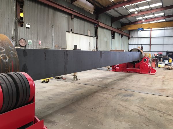 Used ex-hire BODE 100 tonne capacity self-aligning welding rotators for sale - Image 2