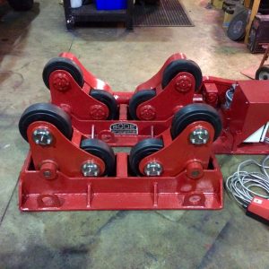 BODE SAR 60 3 tonne capacity self-aligning welding rotators 415V with foot pedal-1