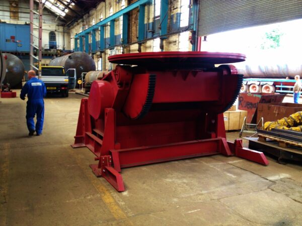 Hire 15 Tonne BODE 2VP.15 adjustable height welding positioner for rent