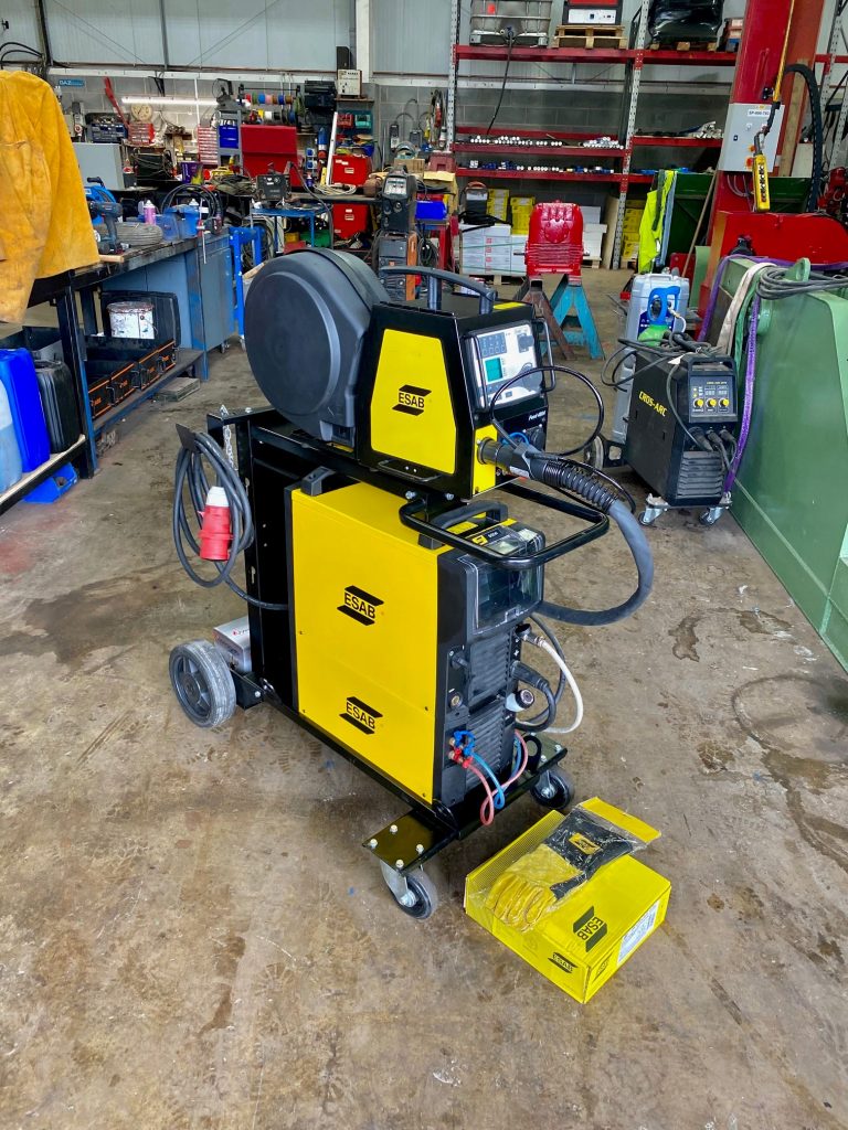 500amp ESAB Origo Mig 5004iw MA24 Water Cooled Welder Package for hire