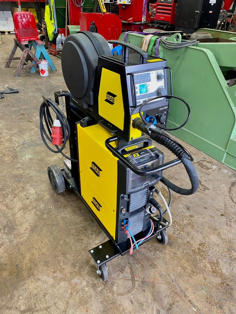 500amp ESAB Origo Mig 5004iw MA24 Water Cooled Welder Package for hire