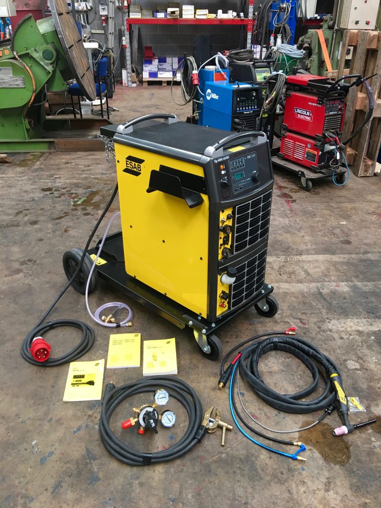 430amp ESAB Origo Tig 4300iw AC/DC Water Cooled 415V HF TIG Welder