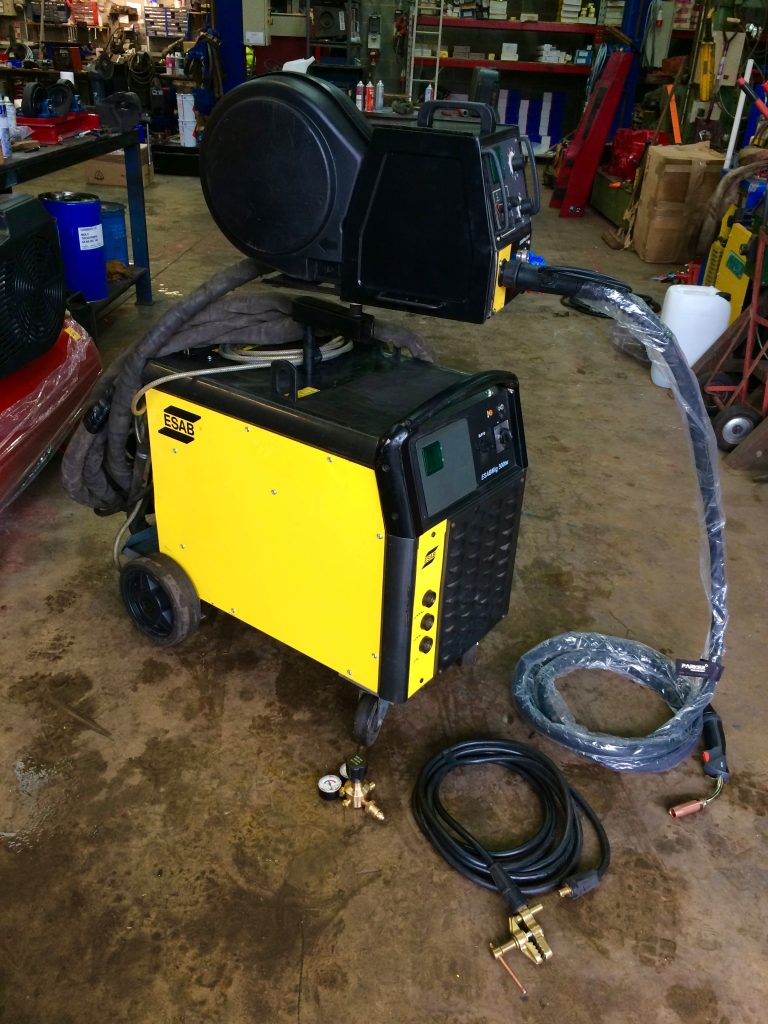 500amp ESAB Mig 500tw Water Cooled MIG Welding Machine Complete Package for Hire Welding Equipment
