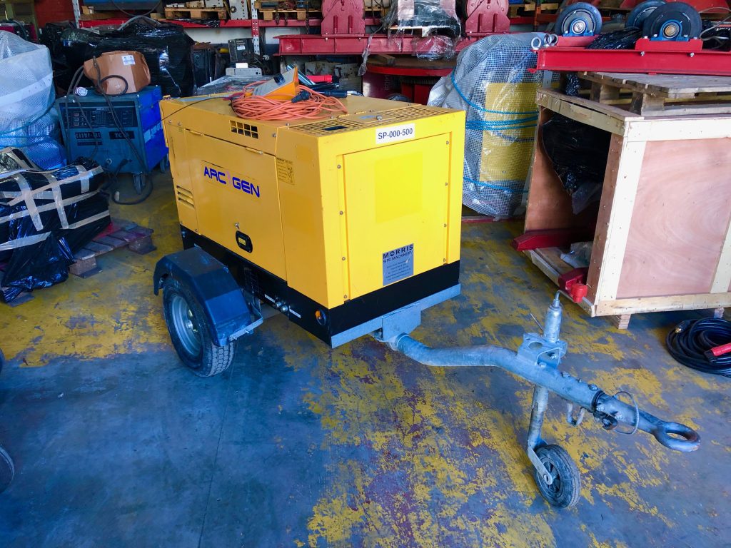 330amp Arc Gen Weldmaker 330 CC/CV Diesel Welder Generator road tow MMA