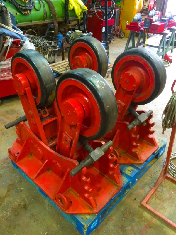 5 Tonne BODE Croc Scissor Pipe Welding Rotators for hire - Image 3