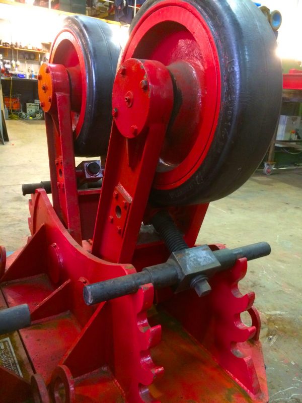 5 Tonne BODE Croc Scissor Pipe Welding Rotators for hire - Image 2