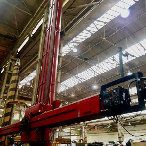 Spectrum hire plant 7 x 7 column and boom sub arc welding manipulator-1