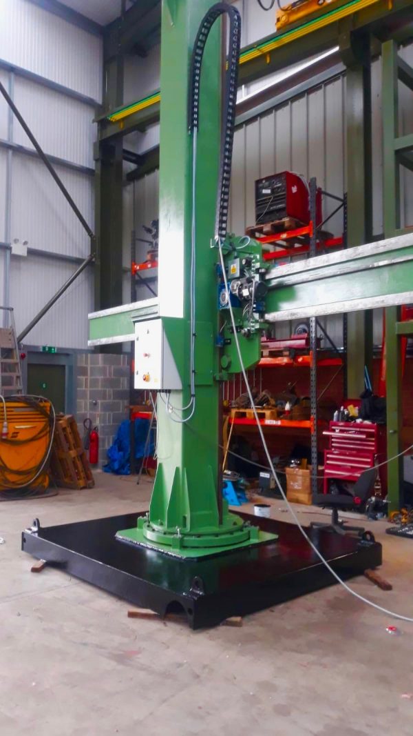 5.5 x 4.6 column and boom welding manipulator for hire - Image 2