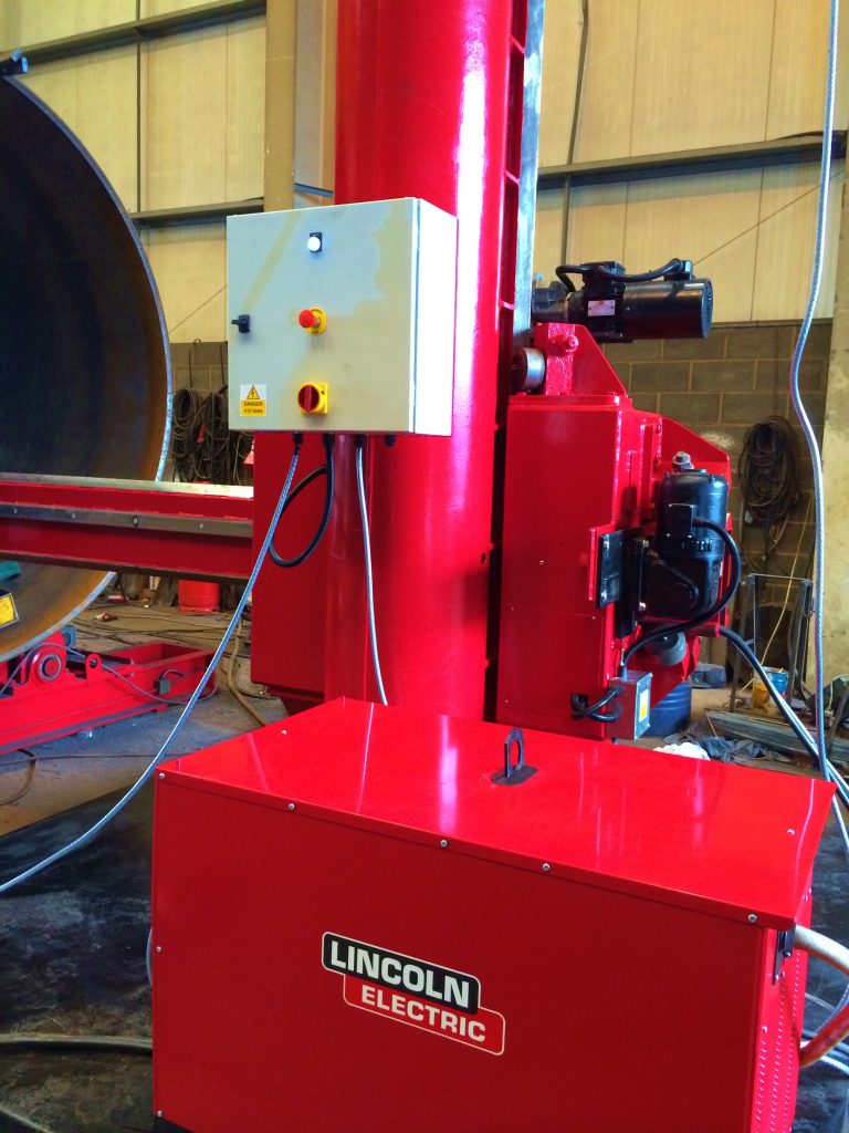 6 x 6 column and boom submerged arc welding manipulator with Lincoln