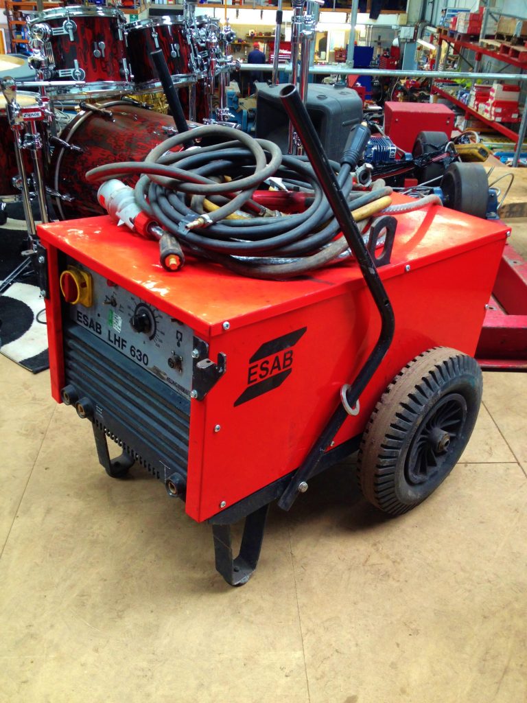 630amp ESAB LHF 630 Offshore Air Arc Gouging welder package 415V