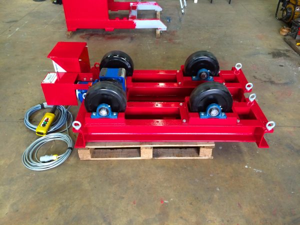 5 Tonne Capacity Heavy-Duty Single-Drive Pipe Welding Rotators 110V single-phase - Image 2