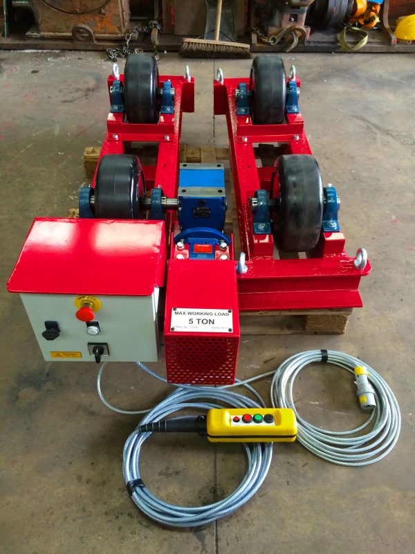 5 Tonne Capacity Heavy-Duty Single-Drive Pipe Welding Rotators 110V single-phase - Image 4