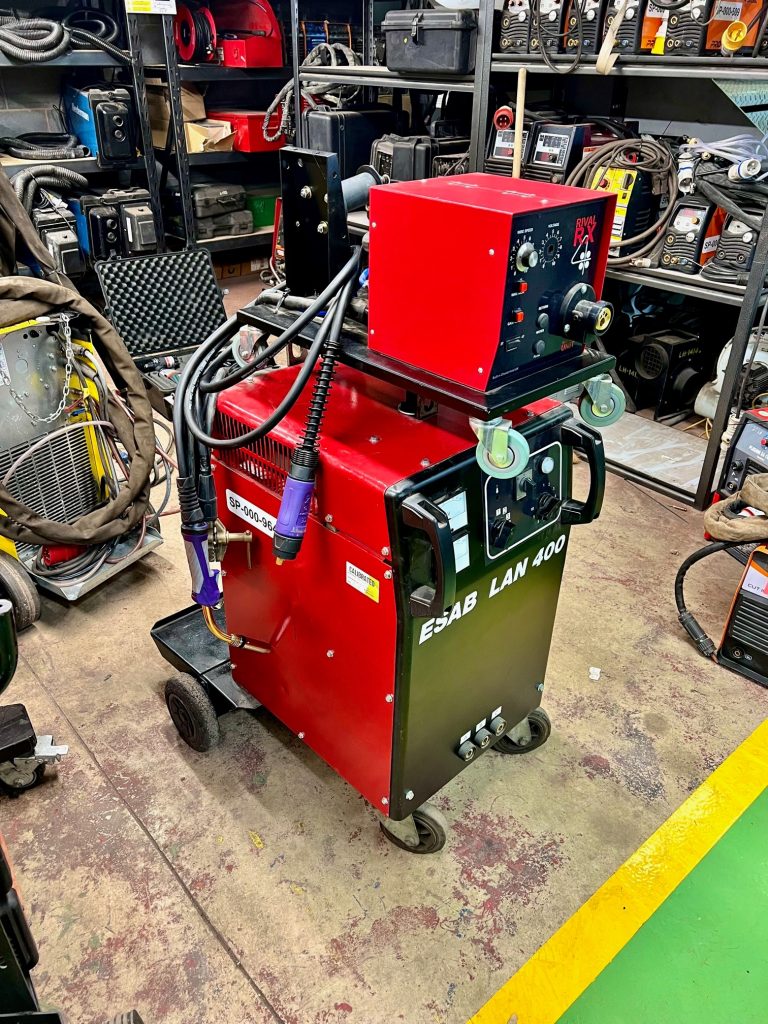 400amp ESAB LAN 400 air cooled MIG welder package with 10mtr