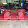 Spectrum set of hire plant CR 100-150 tonne capacity conventional vessel welding rotators 415V-2