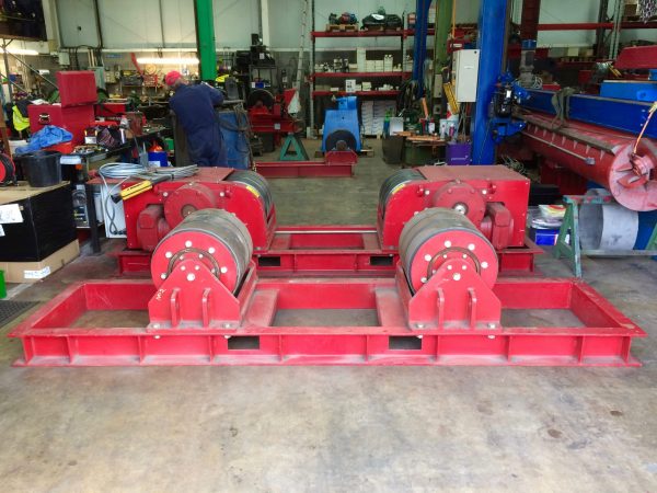 Spectrum set of hire plant CR 100-150 tonne capacity conventional vessel welding rotators 415V-2