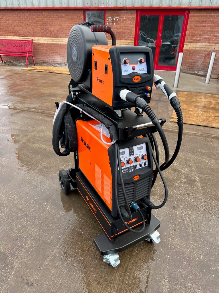 350amp Jasic MIG 350 air cooled inverter welder package 5mtr interlink