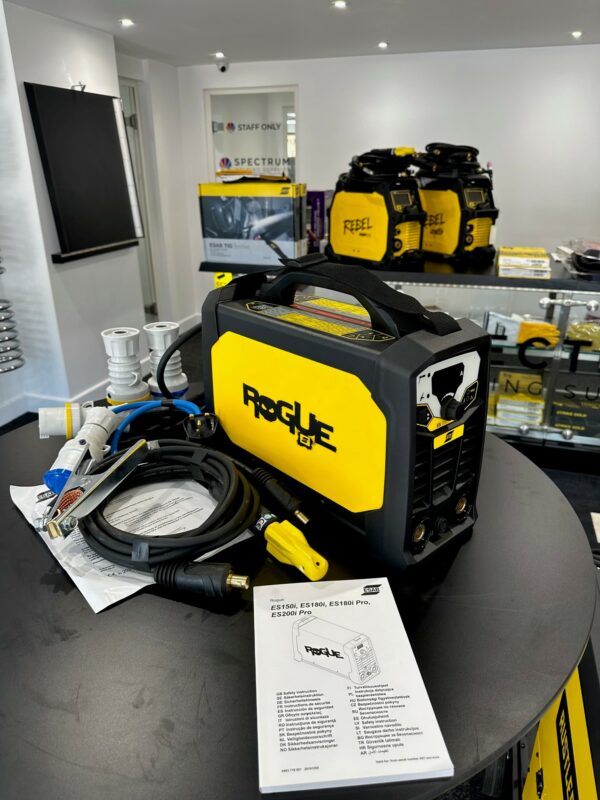 Hire plant ESAB Rogue ES 200i Pro 110-240V portable digital MMA stick welder