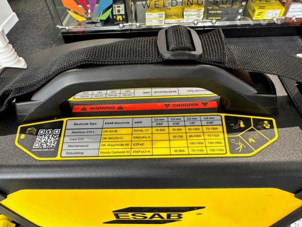 200amp ESAB Rogue ES 200i Pro 110-240V portable digital MMA stick welder - Image 3