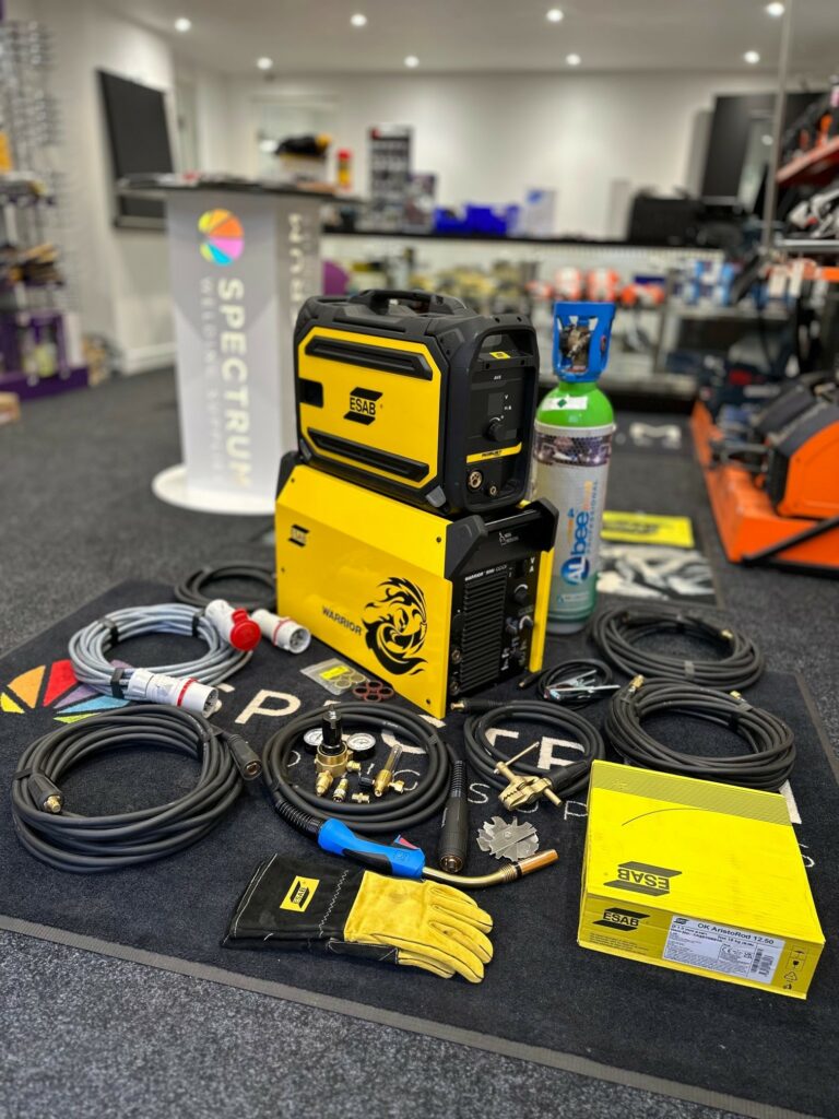 500amp ESAB Warrior 500 air cooled MIG welder with 'voltage sensor