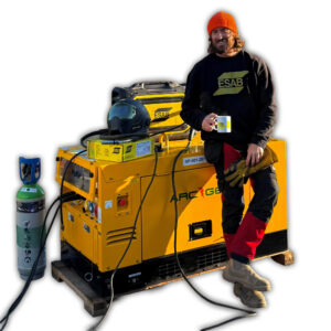 400amp Weldmaker CC/CV diesel welder generator for hire