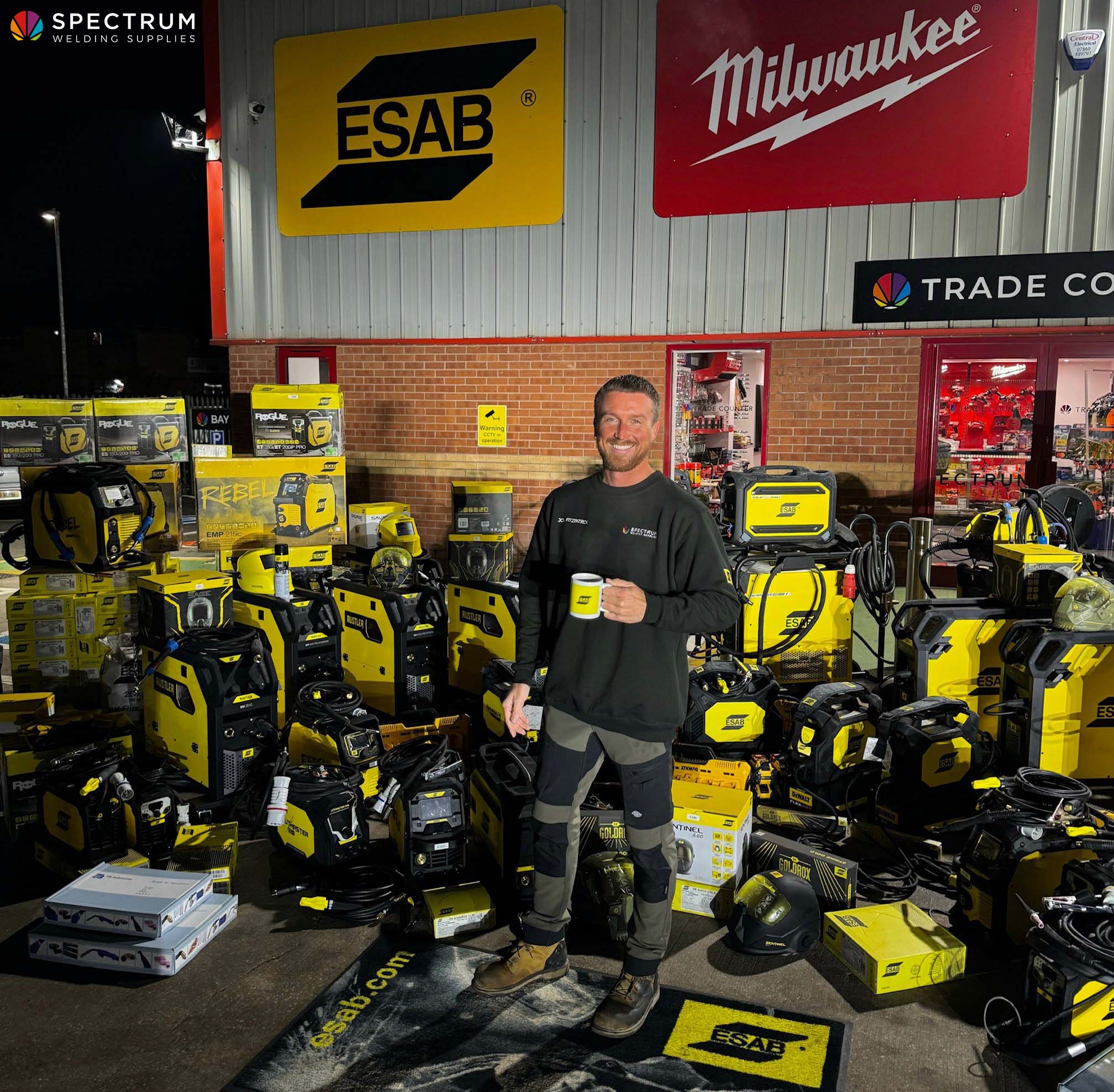 Joe goes to… The ESAB Superstore @ Spectrum Welding Supplies