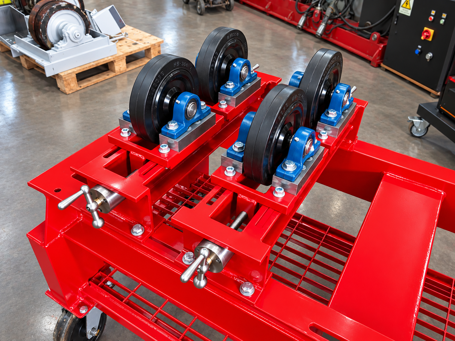 1 tonne pipe welding rotators for hire - Image 4