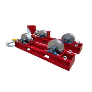 10 tonne STEEL WHEEL welding rotators for hire