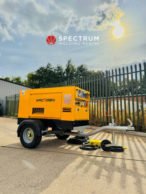 400amp Weldmaker CC/CV diesel welder generator for hire - Image 16