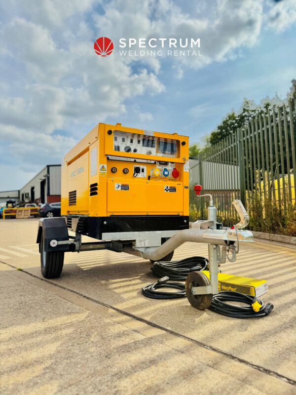 400amp Weldmaker CC/CV diesel welder generator for hire - Image 17