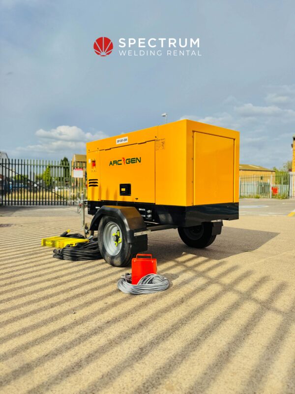 400amp Weldmaker CC/CV diesel welder generator for hire - Image 18