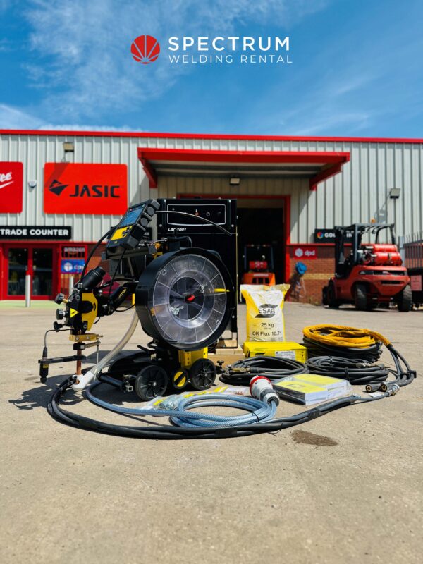 1000amp ESAB Versotrac EWT 1000 sub arc tractor for hire - Image 2