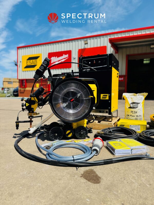 1000amp ESAB Versotrac EWT 1000 sub arc tractor for hire - Image 4