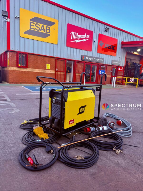 750amp ESAB Warrior 750 portable air arc gouging welder package for hire - Image 2