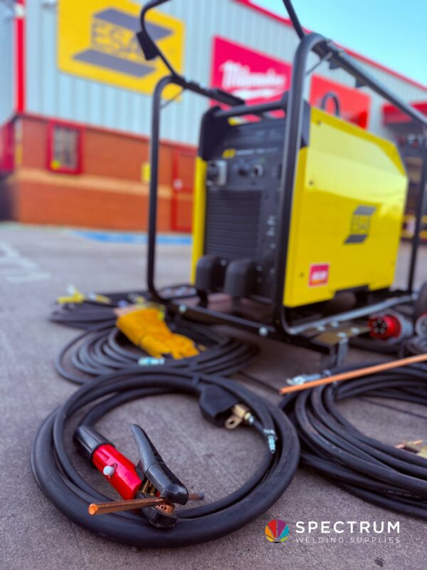 750amp ESAB Warrior 750 portable air arc gouging welder package for hire - Image 5