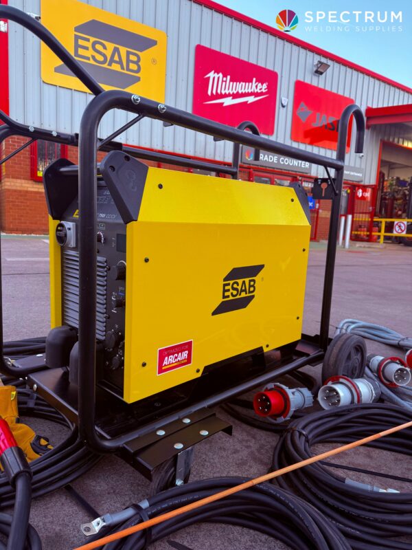 750amp ESAB Warrior 750 portable air arc gouging welder package for hire - Image 6