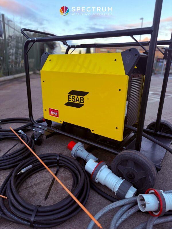 750amp ESAB Warrior 750 portable air arc gouging welder package for hire - Image 7