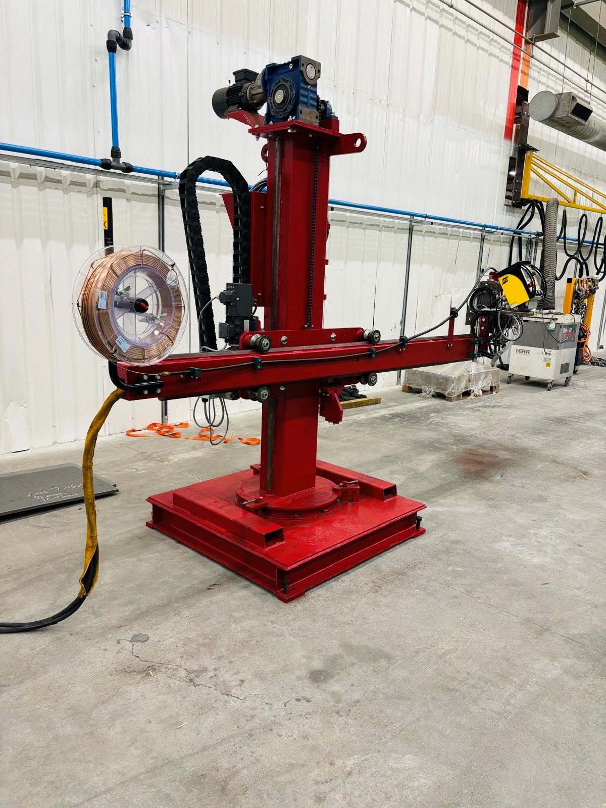 1.8 x 1.8 column and boom welding manipulator for hire - Image 16