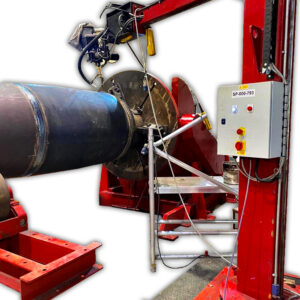 2.8 x 2.3 column and boom welder manipulator for hire