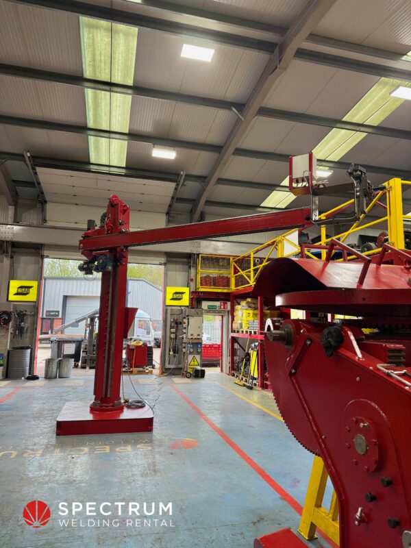 3 x 3 column and boom welding manipulator for hire - Image 3