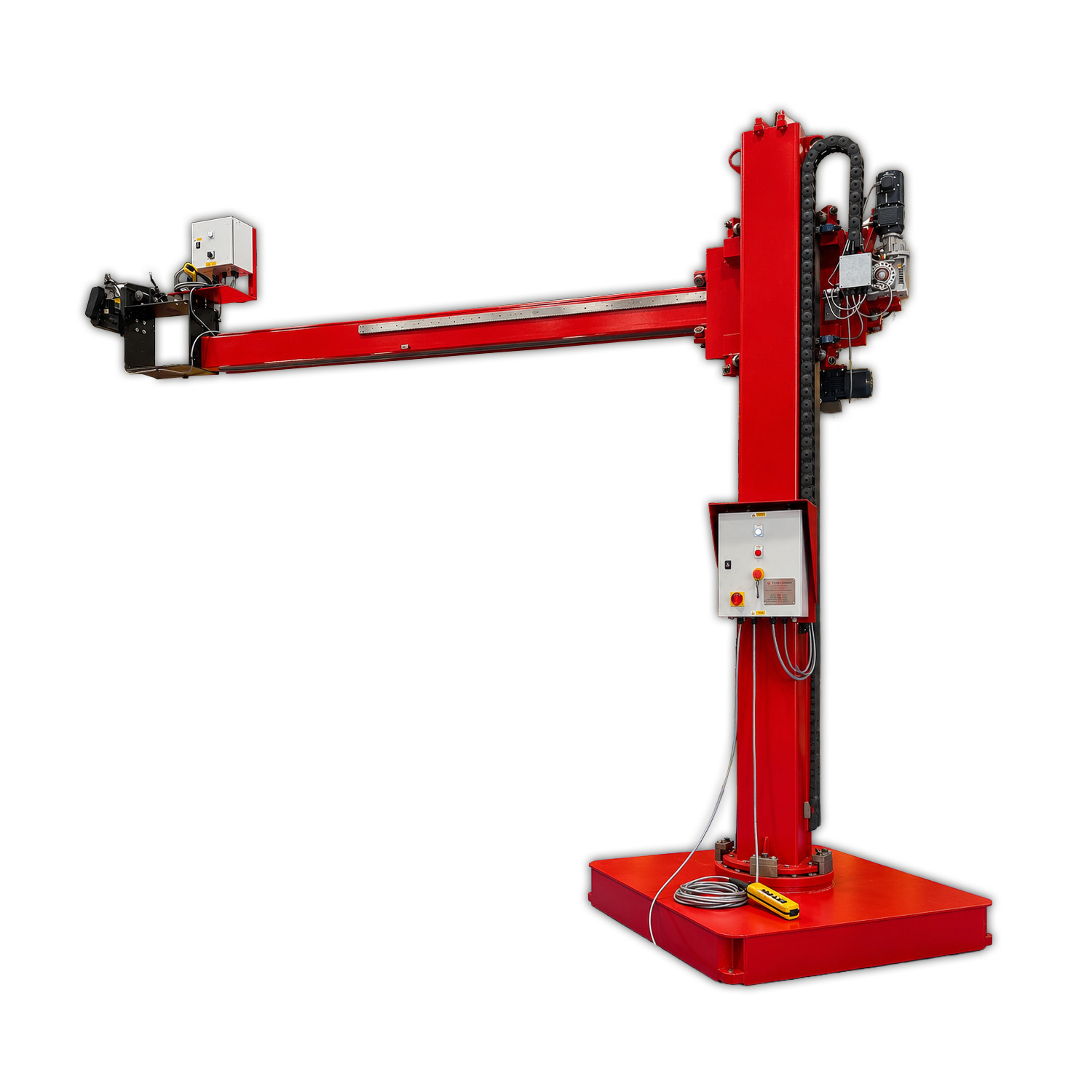 3 x 3 column and boom welding manipulator for hire