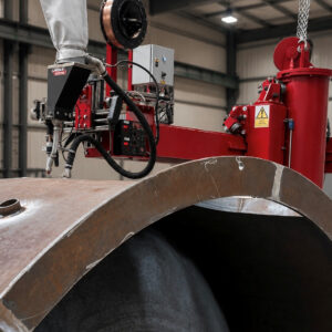 5 x 5 column and boom welding manipulator for hire