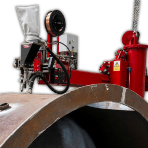 5 x 5 column and boom welding manipulator for hire