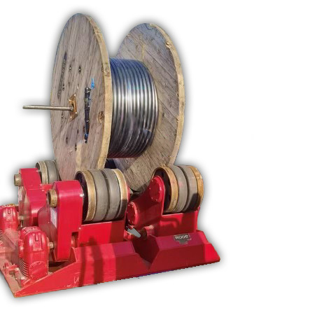 60 tonne self aligning welding rotators for hire