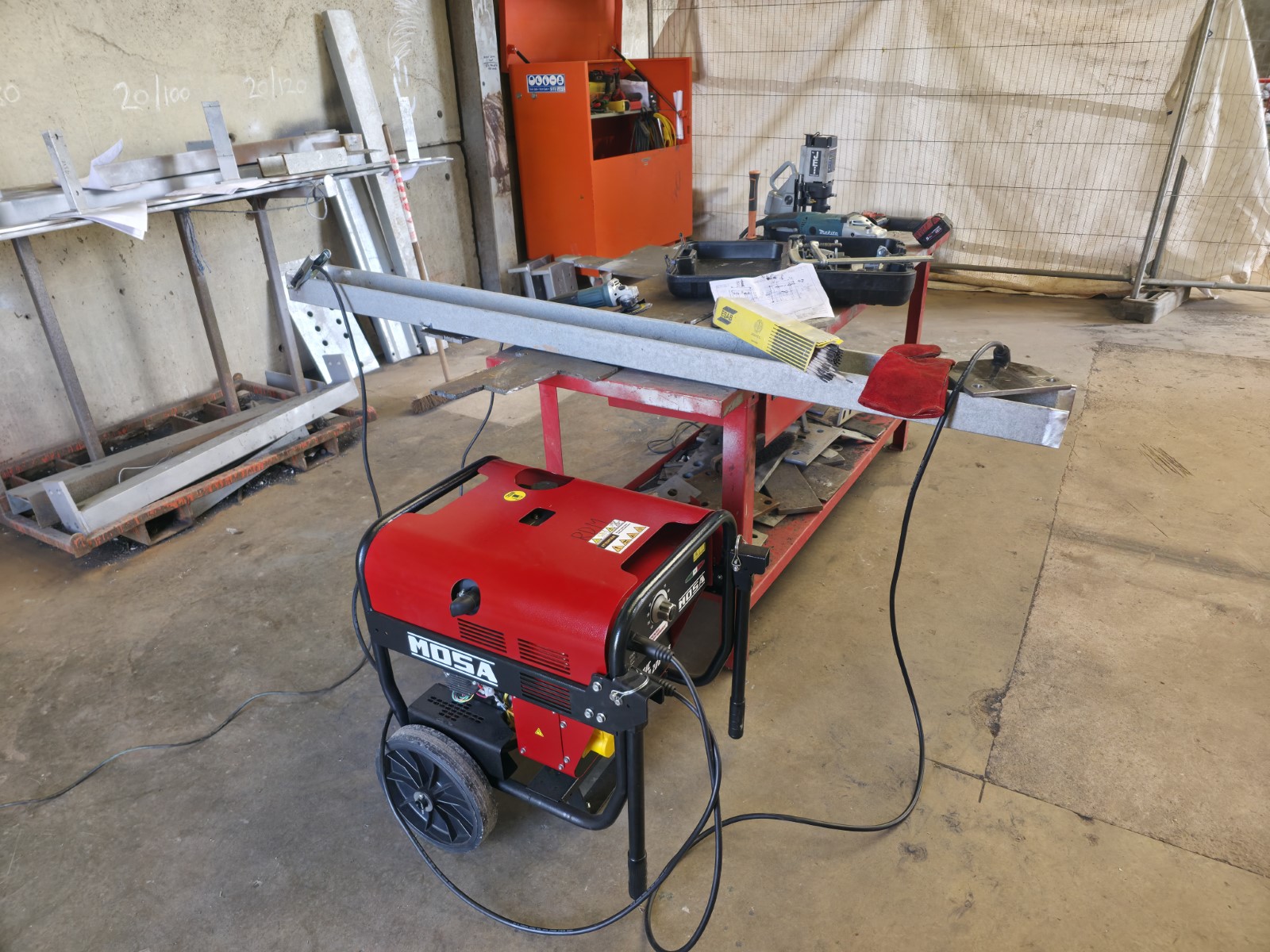 Mosa Magic Weld 200 YDE diesel welder generator - Image 3