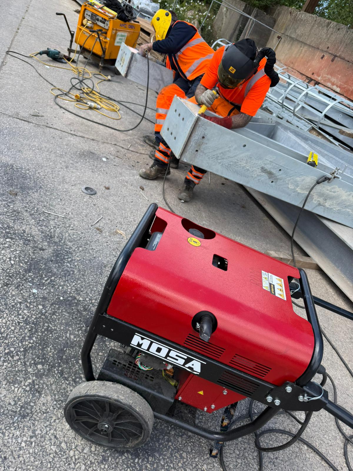 Mosa Magic Weld 200 YDE diesel welder generator - Image 2