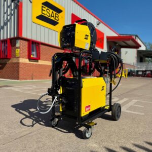 ESAB Warrior 400 air cooled MIG welder with Feed 304