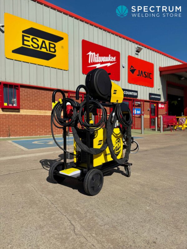 ESAB Warrior 400 air cooled MIG welder with Feed 304 - Image 2